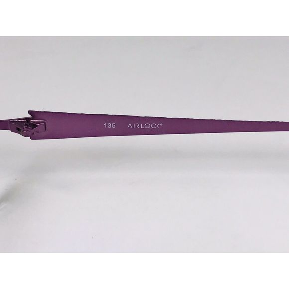 New Marchon Airlock Purple SHATTERED 201 505 Eyeglasses 50mm with Case & Cloth main image 9